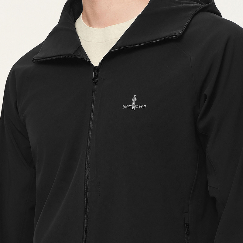 【三防保暖】比音勒芬果岭软壳2025秋冬新款男抓绒软壳衣夹克外套