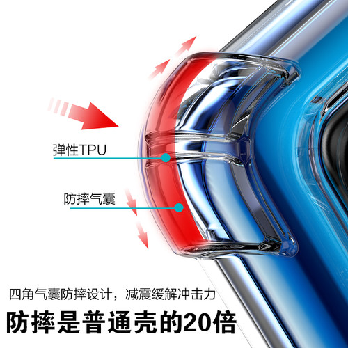 适用中兴axon40pro手机壳a41por透明ax0n40pr0气囊zte防摔ztea2023保护套ax0n4o天机4opro全包41p外壳zteaxon - 图0