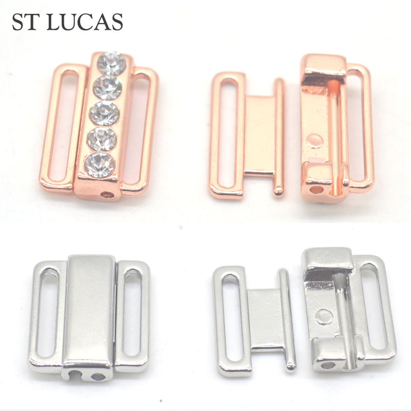 文胸前扣搭扣扣子修补配件内衣前排插扣对扣胸罩泳衣扣调节扣纽扣 - 图0