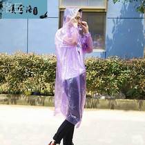 One time Z5O2I_16 sex raincoat male simple light long style full body Ming thin and rain portable with thickened cloak