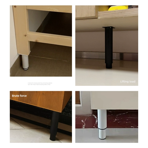 Регулируемая мебель шкаф для ног телескопические ножки и ноги для увеличения высокого дивана