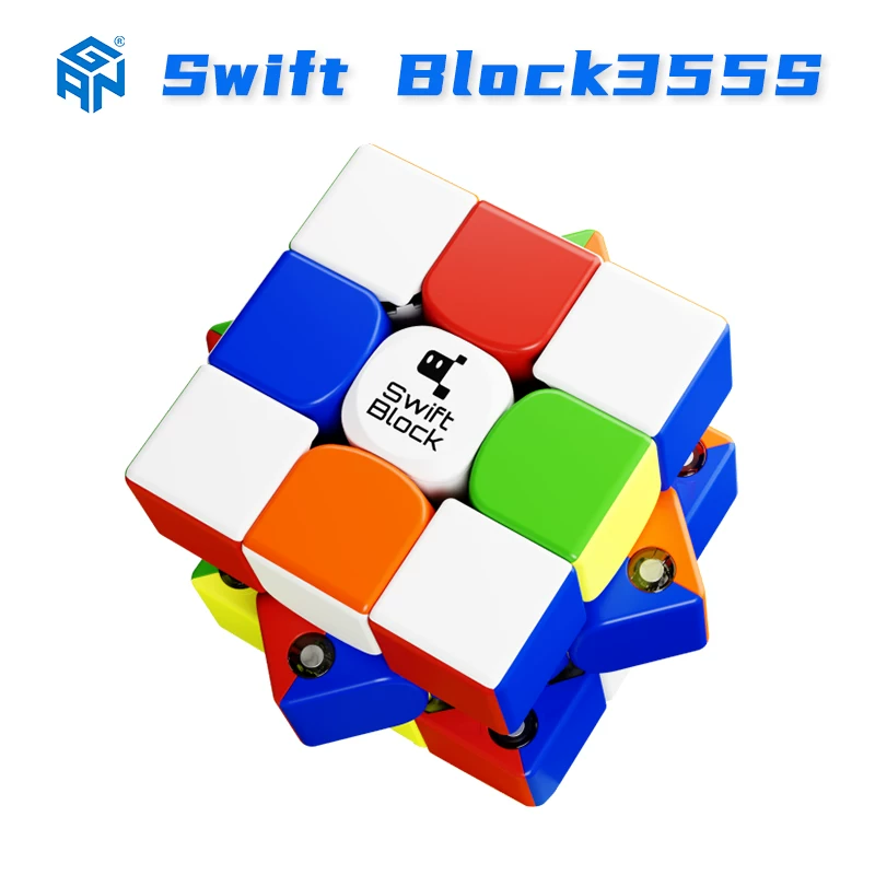 Ган дрейфующий квадрат SWIFT BLOCK третьего порядка магнитный кубик Рубика специальная игрушка-головоломка подлинная