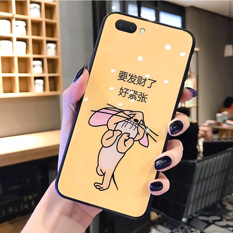 猫和老鼠oppoa3手机壳女玻璃a5适用情侣opooa卡通童年oppa硅胶个性防摔oopoa网红a1可爱插画oppora保护套opa - 图2