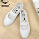 Shenhua Double Crown 2022 Soft Sole ເກີບ Gymnastics Canvas Silent