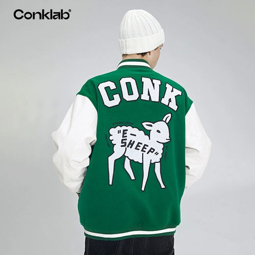 Весенняя двусторонная бархатная куртка, бейсбольная брендовая мужская форма для влюбленных, оверсайз