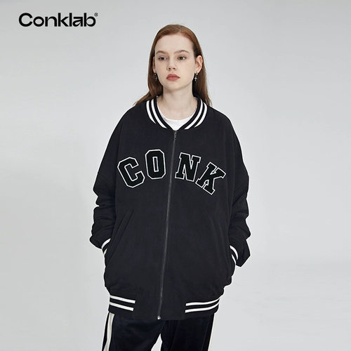 Ретро бейсбольная осенняя форма, брендовая куртка для влюбленных, свободный крой, в американском стиле