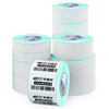 Three-proof thermal paper self-adhesive label printing paper sticker