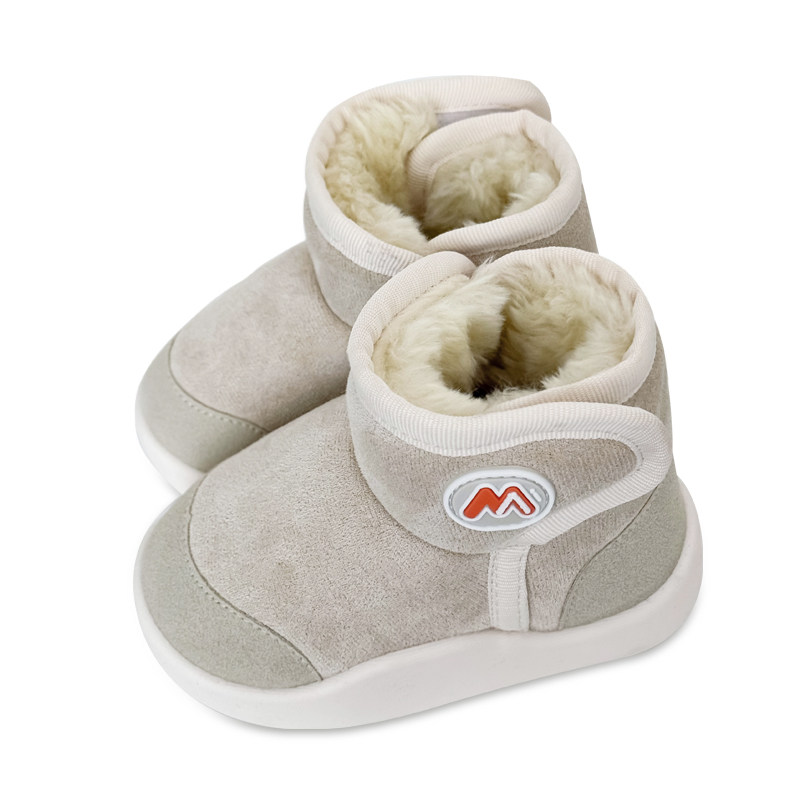 宝宝雪地靴冬季加绒加厚儿童靴子短筒软底魔术贴纯色保暖棉鞋防水,淘宝优惠券,粉丝福利购,淘宝优惠卷