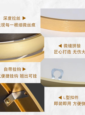 铝合金画框圆形油画外框装裱