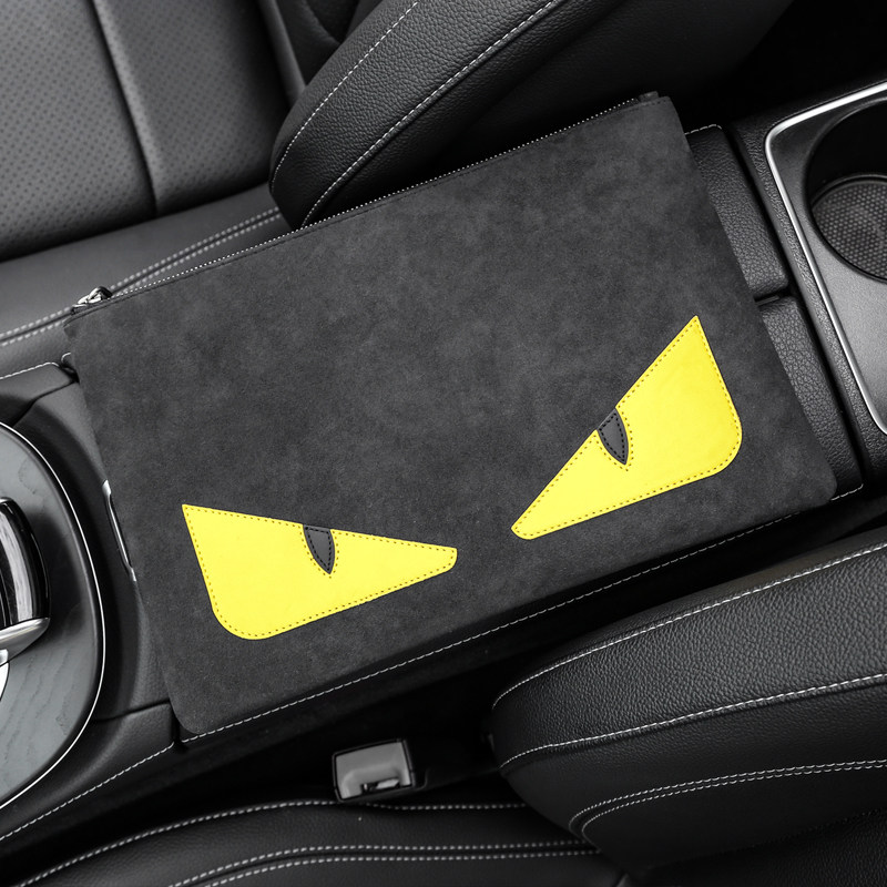 男士大容量个性信封包真皮潮手拿包 杜尼哲男士包袋