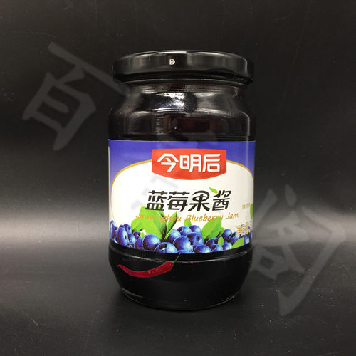 包邮今明后草莓果酱340g瓶装家用蛋糕酱夹面包果酱罐头蓝莓果酱 - 图2