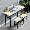 Rectangular portable conference folding table long table