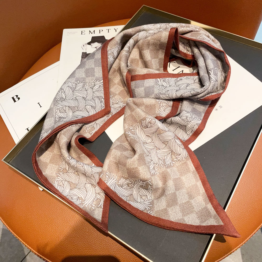  潮流阶梯围巾/丝巾/披肩