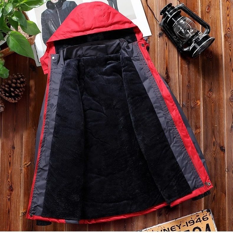 冲锋衣男加绒加厚棉袄秋冬季防风防水棉衣冬装外套防寒保暖棉服男,淘宝优惠券,粉丝福利购,淘宝优惠卷