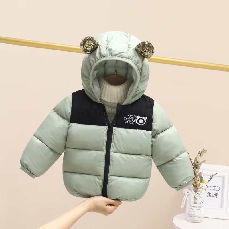 木木屋高品质黑金自发热儿童羽绒棉服男女童石墨烯棉衣小童厚外套