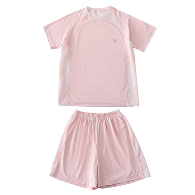 儿童亲子运动速干套装夏季