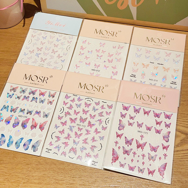 Kids Face Makeup Butterfly Fairy Stickers