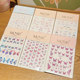 Kids Face Makeup Butterfly Fairy Stickers