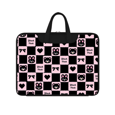 手提式防水面料可爱小兔电脑包