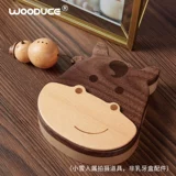 Древесина - это лиственная коробка зодиака, девочка, мальчик, ребенок, ребенок, меняющая коробку для хранения меха зубной шины, чтобы сохранить коллекцию