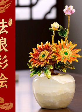 欣欣向荣向日葵精致摆件