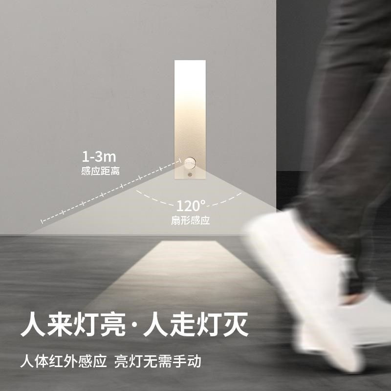 无边框预埋感应地脚灯楼梯墙角走廊宅院小夜灯嵌入式人体红外感应,淘宝优惠券,粉丝福利购,淘宝优惠卷