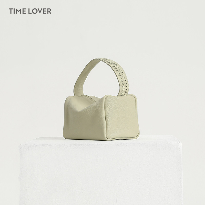 轻奢高级感手提单肩波士顿河豚 timelover箱包女士包袋