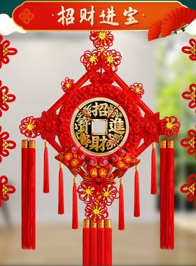 入户门中国结挂件福来祥