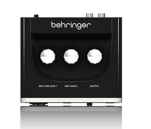 Behringer 百灵达 UM2 两进两出 USB外置声卡 录音 配音编曲 直播 - 图2