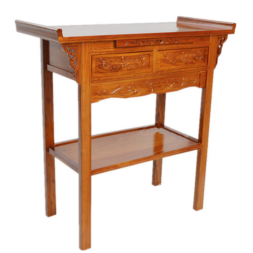 实木小供桌佛台家用观音佛龛神台财神爷供奉桌现代简约香案贡品桌 - 图3