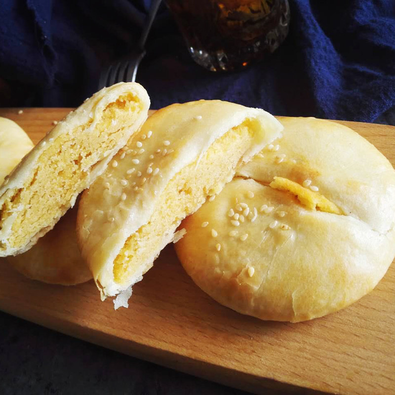厦门特产酥皮网红好吃芝麻咸蛋黄饼 宝奕食品传统糕点