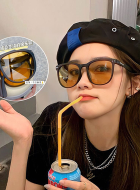 折叠墨镜女款防晒防紫外线高级感