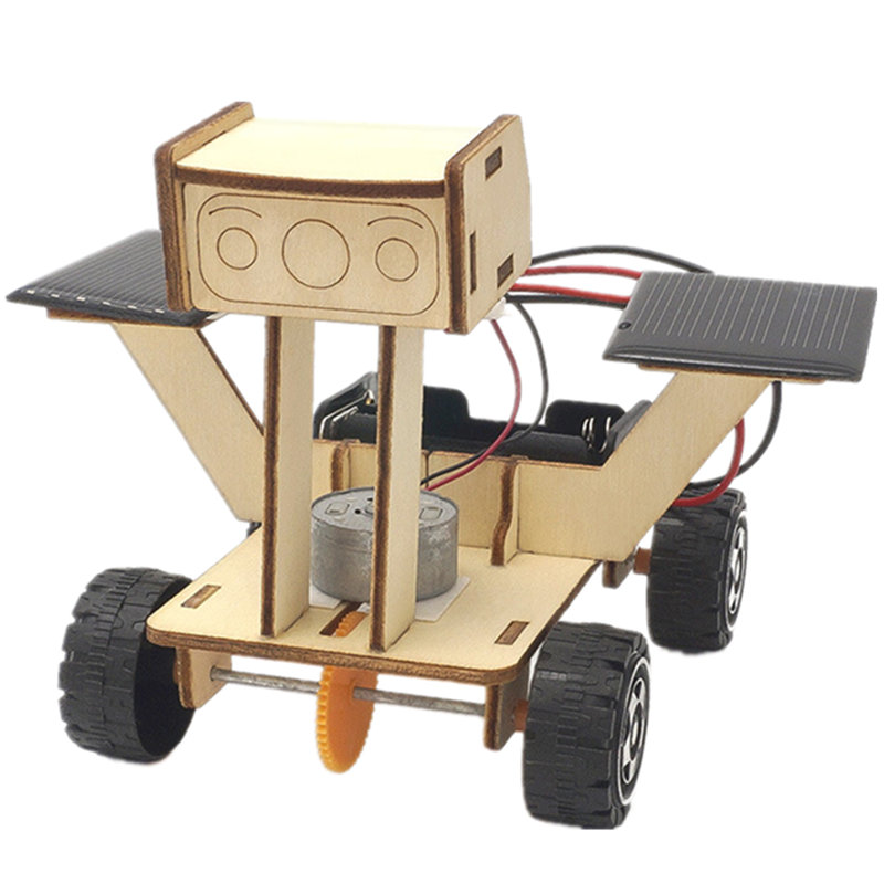 太阳能月球车 新能源科学实验课堂教具小学生手工科技制作材料包 - 图2