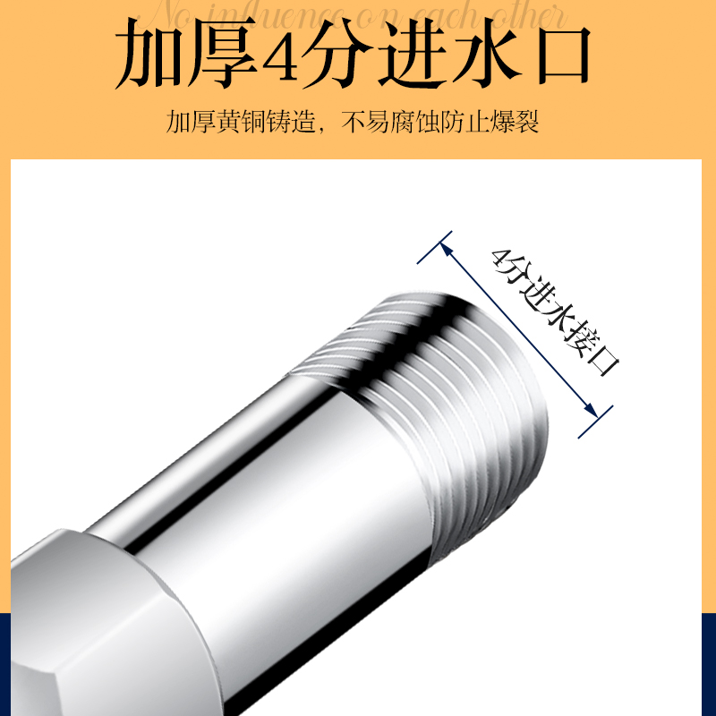 带锁水龙头户外防盗4分单冷拖把池水嘴加长室外钥匙洗衣机水龙头