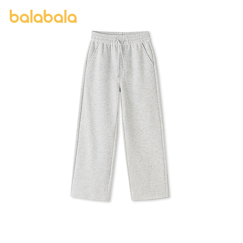 巴拉巴拉女童裤子中大童运动裤春装2026新款童装儿童直筒裤卫裤潮,淘宝优惠券,粉丝福利购,淘宝优惠卷