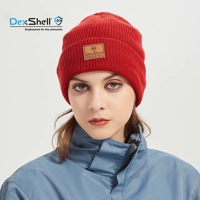 DexShell戴适帽子WatchBeanie羊毛针织冷帽户外防水防风帽DH322-图0