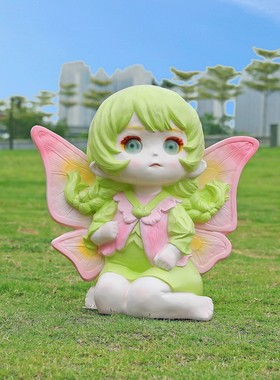 户外仿真发光蝴蝶雕塑装饰摆件