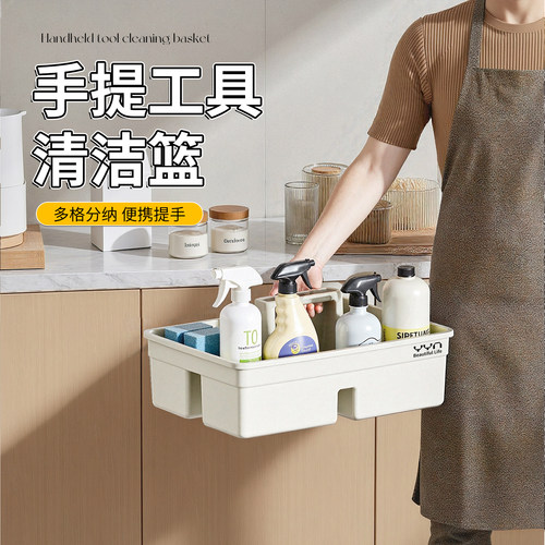 保洁多功能清洁手推车可移动清洁专用商用饭店酒店带轮收餐车大号 - 图3