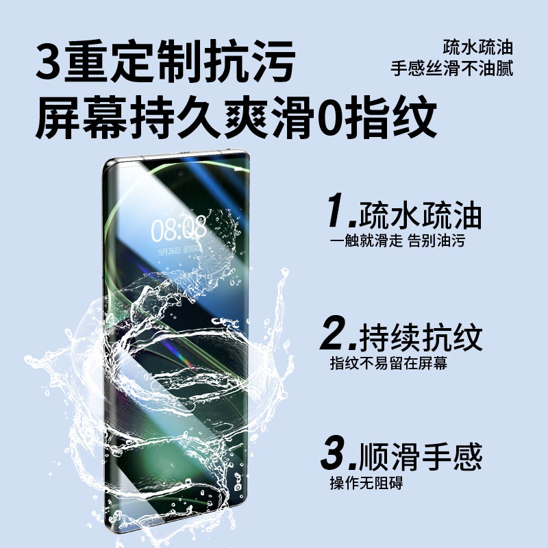 适用oppofindx6钢化膜opporeno11pro全胶uv手机膜oppo全屏findx5/3/覆盖reno10/9/4曲面7ultra保护por+贴膜十 - 图0