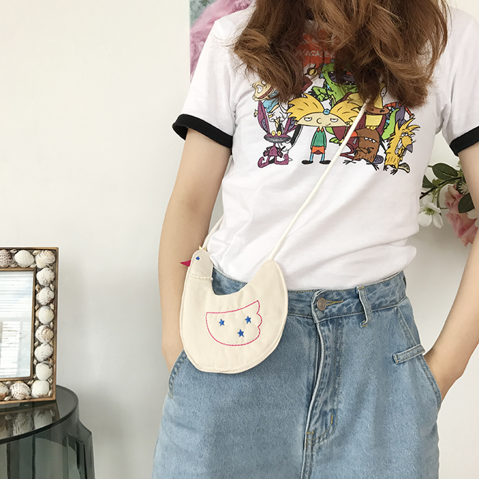 小清新卡通包包可爱小天鹅零钱包 雷玛萨女士包袋