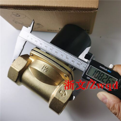 UW-40管道电磁阀2W400-40二通常闭疏水阀1.5寸DN40 - 图1
