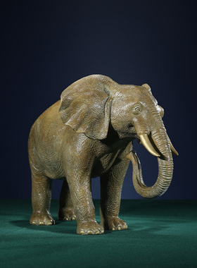 北将新中式吉象如意摆件精美礼盒