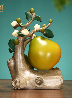 北将黄铜祝福中式客厅