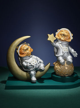 北将原创自制卡通萌虎摆件礼盒装