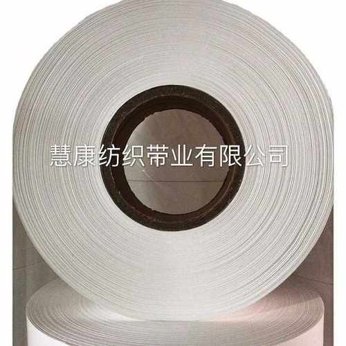 新款直销现货7.6cm大管芯尼龙带服装打印商标带空白涂层带服装辅 - 图2