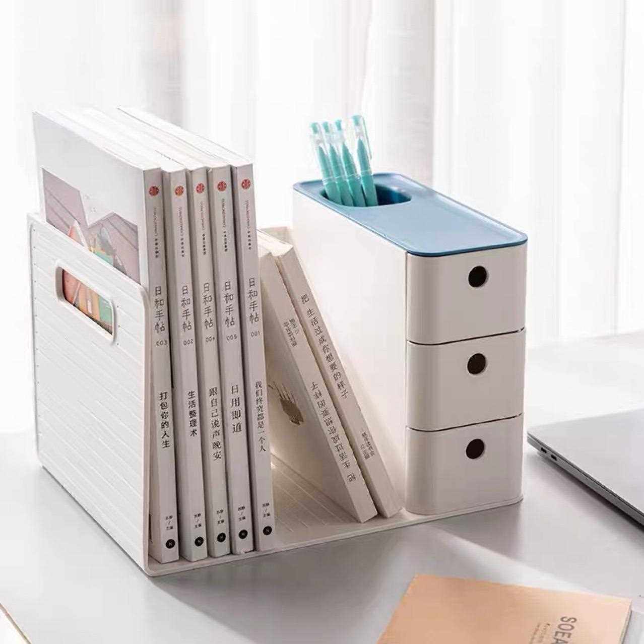 新款直销书架桌面多层简易学生书柜儿童文件资料整理架 办公桌收,淘宝优惠券,粉丝福利购,淘宝优惠卷