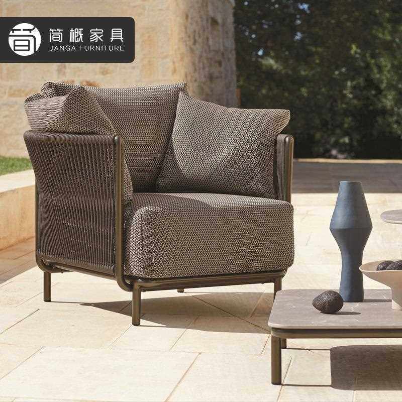 新款直销北欧户外藤编藤椅沙发休闲庭院组合露台设计师花园别墅室,淘宝优惠券,粉丝福利购,淘宝优惠卷