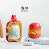 Thirty-year-old koi quick cup ceramic travel tea set