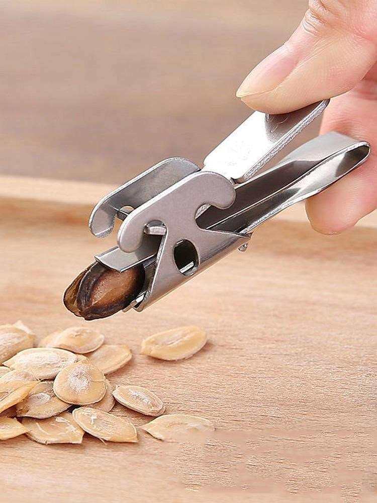 嗑瓜子器剥壳器剥瓜子机松子夹子钳子拨花生壳去壳钳子拔扒脱壳机
