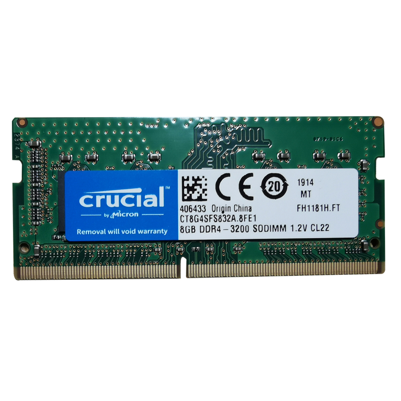 美光crucial英睿达8G DDR4 2400 2666 3200笔记本内存条兼容4G16g - 图3